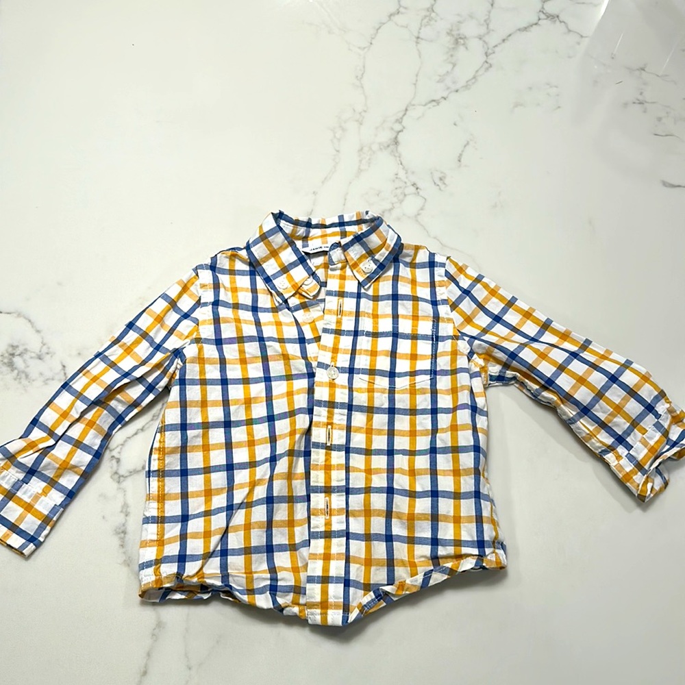 Janie and Jack Button Up